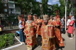Божественная литургия в Спасо-Преображенском храме Балашова