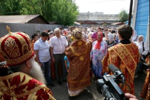 Божественная литургия в Спасо-Преображенском храме Балашова