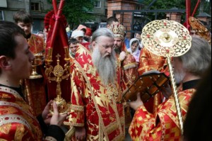 Божественная литургия в Спасо-Преображенском храме Балашова