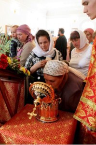 Божественная литургия в Спасо-Преображенском храме Балашова