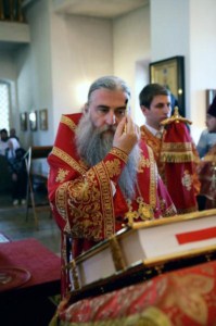 Всенощное бдение в Свято-Никольском женском монастыре поселка Монастырский