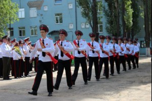 Последний звонок в кадетской школе