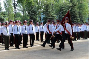 Последний звонок в кадетской школе