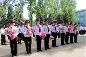 Последний звонок в кадетской школе