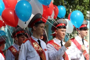 Последний звонок в кадетской школе