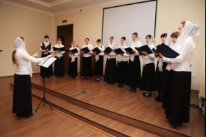 Отчетный концерт хора воспитанниц Межъепархиального женского духовного училища