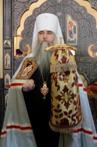 Божественная литургия в храме в честь Владимирской иконы Божией Матери с. Багаевка Саратовского района
