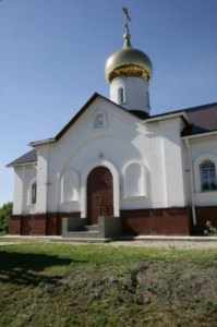 Божественная литургия в храме в честь Владимирской иконы Божией Матери с. Багаевка Саратовского района