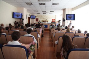 Пресс-конференция, посвященная деятельности клуба "Патриот"