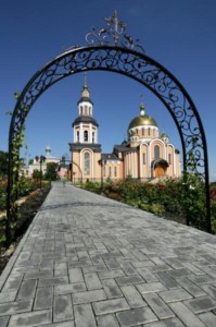 Божественная литургия в Свято-Алексиевском женском монастыре г. Саратова