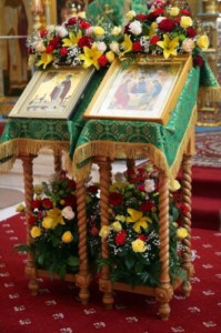 Божественная литургия в Свято-Алексиевском женском монастыре г. Саратова