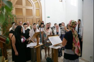 Божественная литургия в Свято-Алексиевском женском монастыре г. Саратова