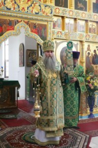 Божественная литургия в Свято-Алексиевском женском монастыре г. Саратова