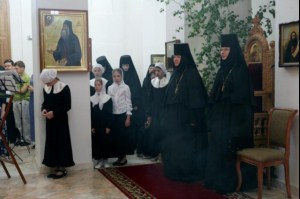 Божественная литургия в Свято-Алексиевском женском монастыре г. Саратова