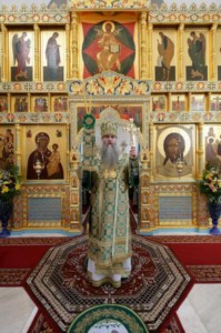 Божественная литургия в Свято-Алексиевском женском монастыре г. Саратова