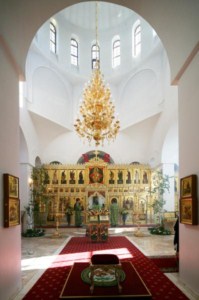 Божественная литургия в Свято-Алексиевском женском монастыре г. Саратова
