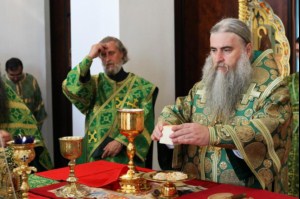 Божественная литургия в Свято-Алексиевском женском монастыре г. Саратова
