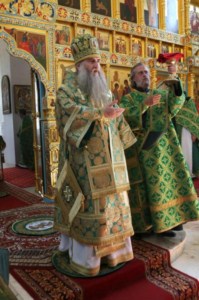 Божественная литургия в Свято-Алексиевском женском монастыре г. Саратова