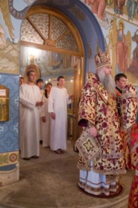 Крешальная Литургия в Свято-Троицком соборе г. Саратова