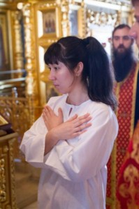 Крешальная Литургия в Свято-Троицком соборе г. Саратова