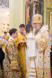 Всенощное бдение в Покровском храме Саратова