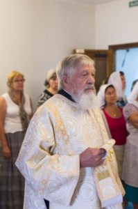 Божественная литургия в Крестовоздвиженском храме г. Саратова