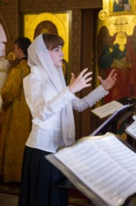 Божественная литургия в Крестовоздвиженском храме г. Саратова