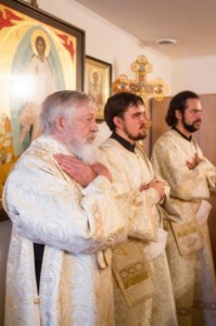 Божественная литургия в Крестовоздвиженском храме г. Саратова