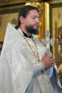 Крещальная Литургия в Свято-Троицком соборе г. Саратова