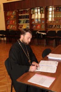 Заседание совместной рабочей группы Издательского Совета и Патриаршего совета по культуре под руководством Митрополита Лонгина