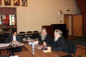 Заседание совместной рабочей группы Издательского Совета и Патриаршего совета по культуре под руководством Митрополита Лонгина