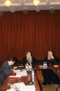 Заседание совместной рабочей группы Издательского Совета и Патриаршего совета по культуре под руководством Митрополита Лонгина