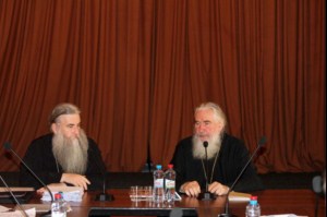 Заседание совместной рабочей группы Издательского Совета и Патриаршего совета по культуре под руководством Митрополита Лонгина