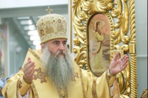 Божественная литургия в храме в честь Всех Святых, в земле Российской Просиявших г.Саратова