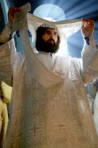Божественная литургия в Духосошественском кафедральном соборе г.Саратова