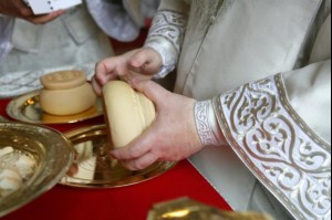 Божественная литургия в Покровском храме Саратова