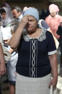 Божественная литургия в Покровском храме Саратова