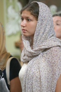 Божественная литургия в Покровском храме Саратова