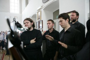 Божественная литургия в храме во имя cвятителя Митрофана Воронежского города Саратова