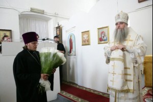 Божественная литургия в храме во имя cвятителя Митрофана Воронежского города Саратова