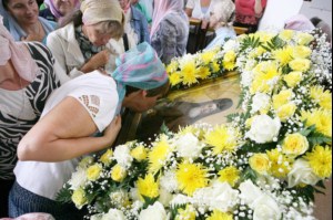 Божественная литургия в храме во имя cвятителя Митрофана Воронежского города Саратова