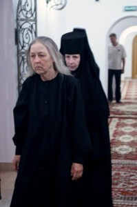 Божественная литургия в Свято-Алексиевском женском монастыре Саратова