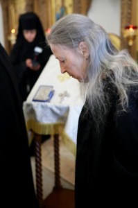 Божественная литургия в Свято-Алексиевском женском монастыре Саратова
