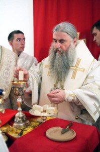 Божественная литургия в Свято-Алексиевском женском монастыре Саратова