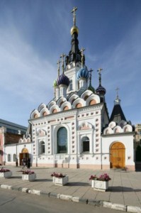 Всенощное бдение в храме в честь иконы Божией Матери «Утоли моя печали» Саратова