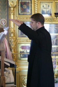 Всенощное бдение в Свято-Троицком соборе Саратова