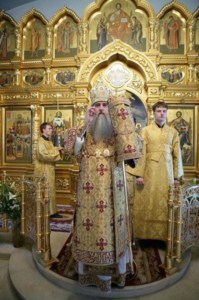Всенощное бдение в Свято-Троицком соборе Саратова