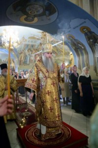 Всенощное бдение в Свято-Троицком соборе Саратова