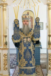 Божественная литургия в храме в честь Успения Пресвятой Богородицы п. Возрождение Хвалынского района