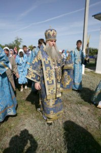 Божественная литургия в храме в честь Успения Пресвятой Богородицы п. Возрождение Хвалынского района